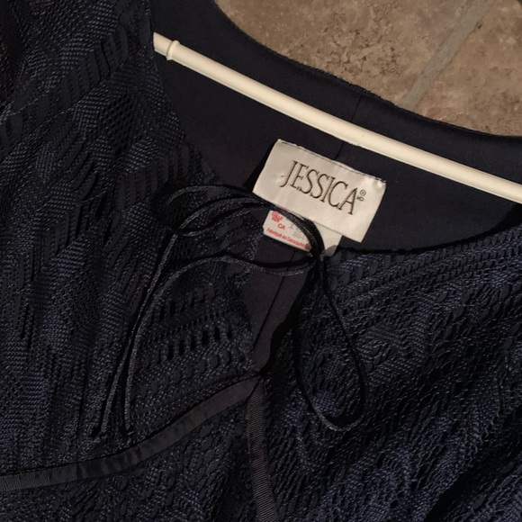 Vintage Jessica l dress. Nwot 90s - Picture 7 of 9